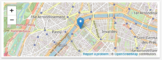 Presentation of the Mapview element in BasicUI