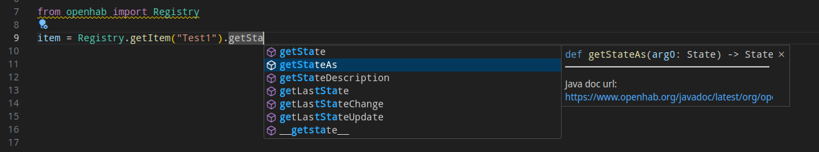 Pythonscripting autocompletion