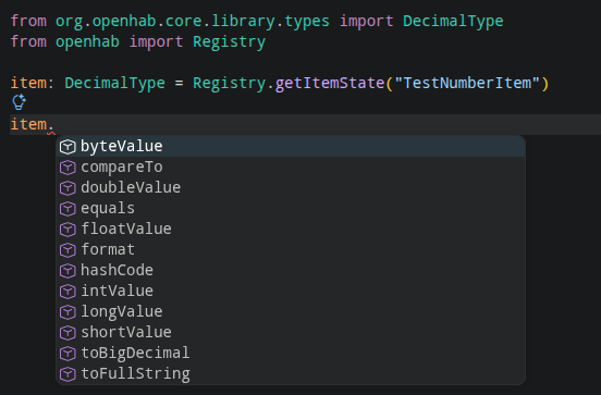 Pythonscripting autocompletion