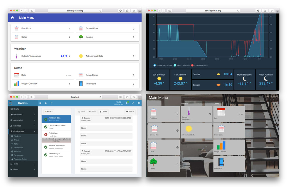 Настройка openhab на windows